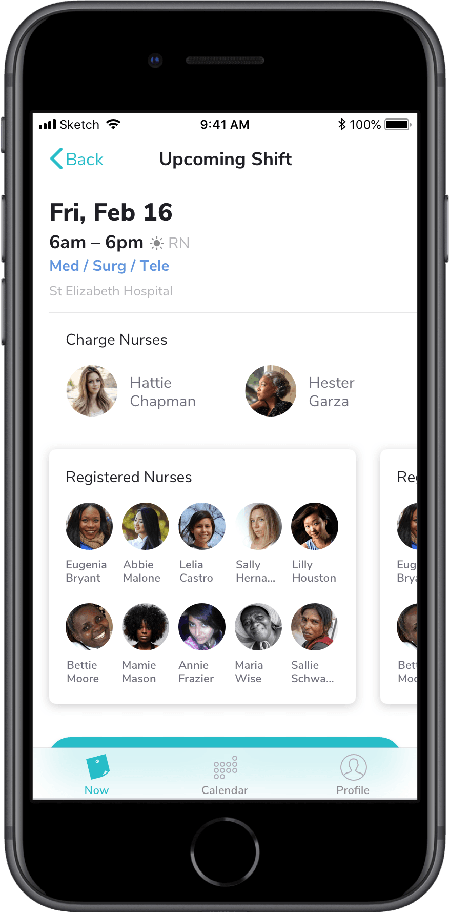 High fidelity concept 1