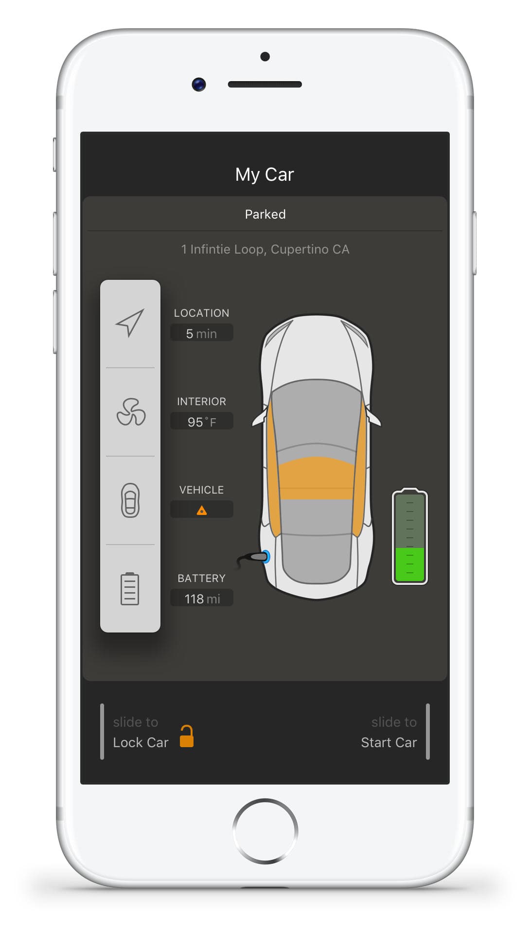 Overview Screen - Alert